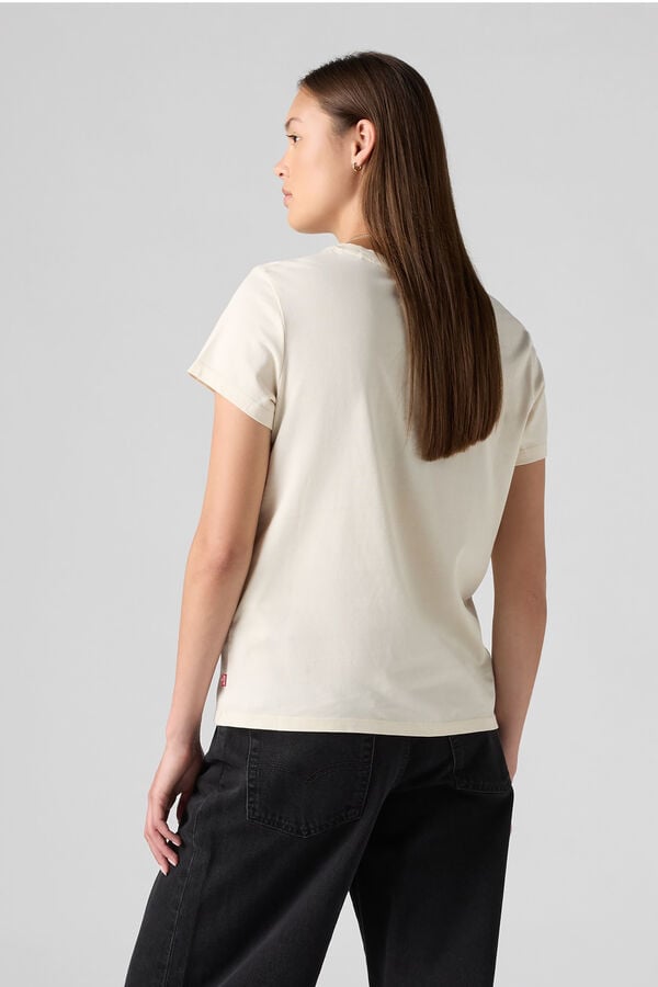 Levi's T-shirt de manga curta bege