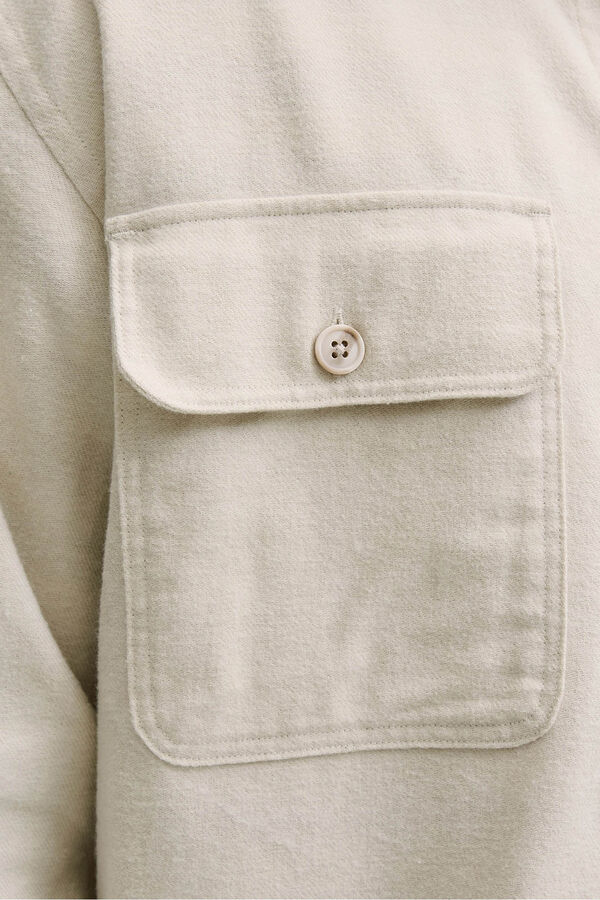 Jack & Jones Camisa oversize de corte holgado gris