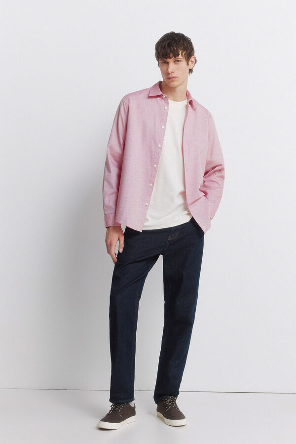 Springfield Camisa estruturada vermelho