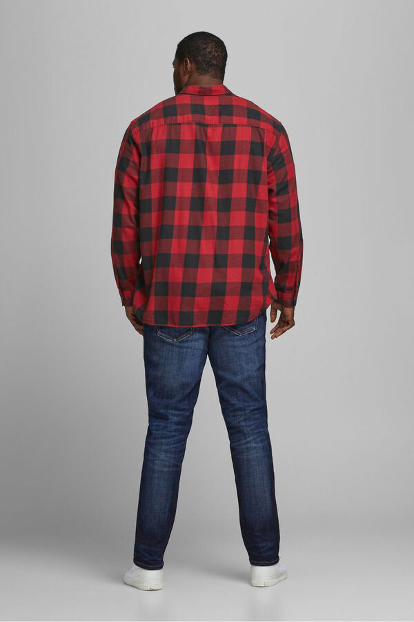 Jack & Jones PLUS Camisa PLUS de regular fit vermelho