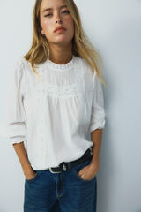 High Spirits Sunday Blouse branco