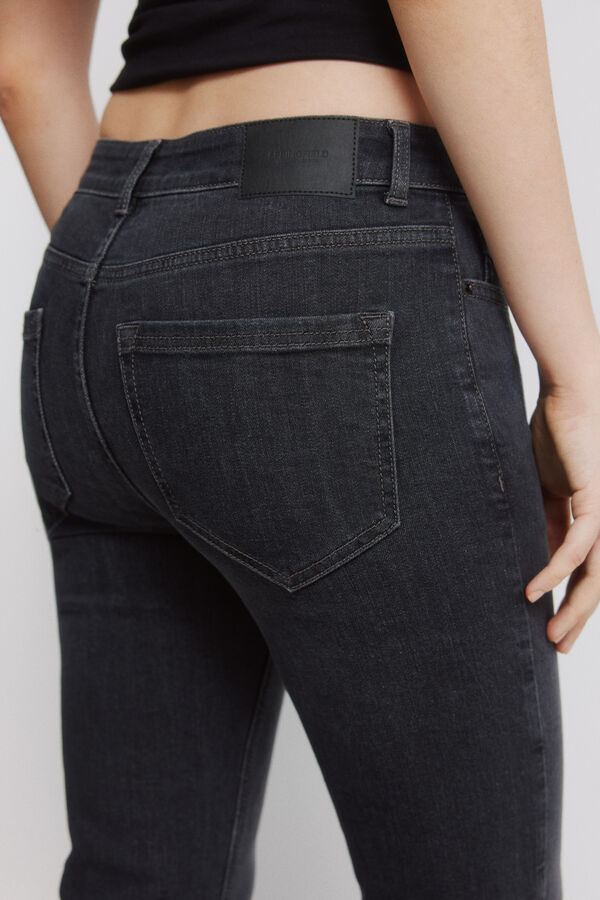 Springfield Cal&ccedil;as jeans flare cinzento