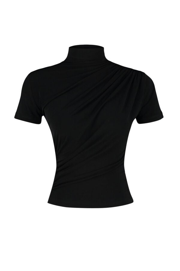 Trendyol Blusa justa preto