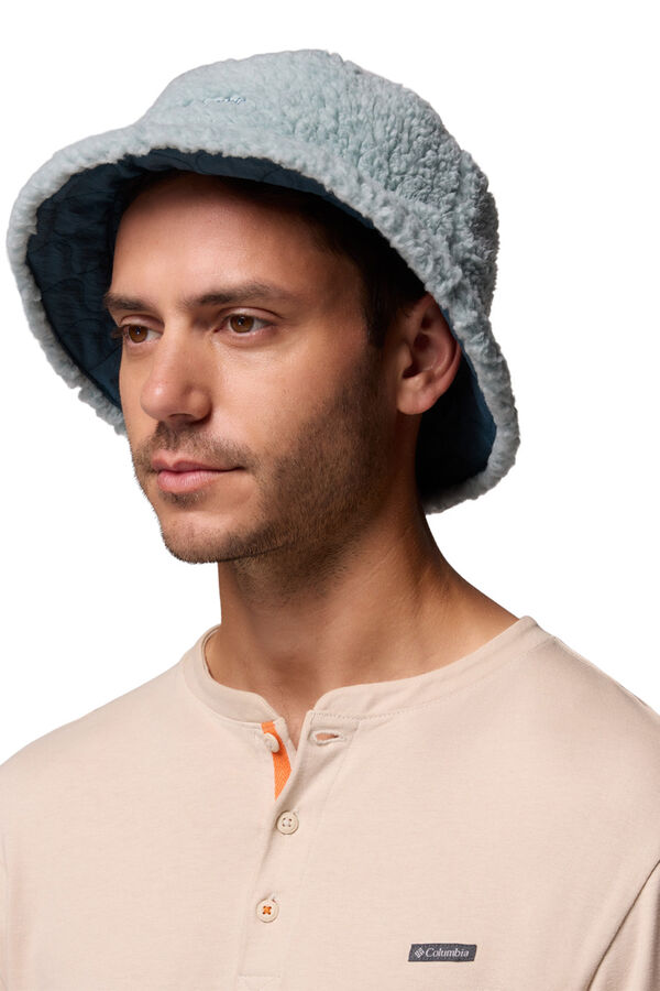 Columbia Casaco acolchoada com capuz preto