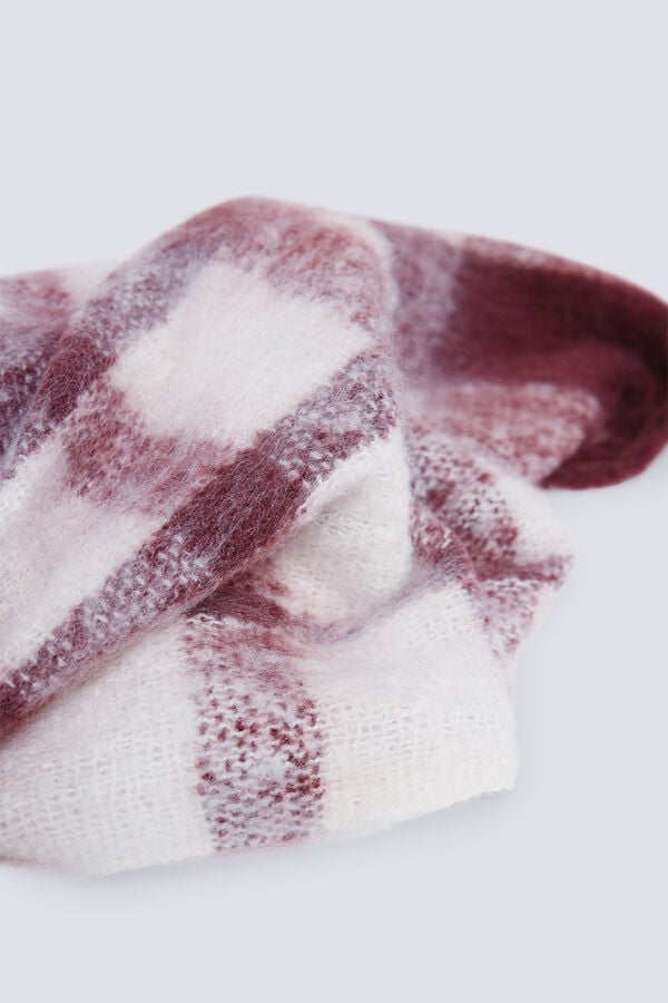 Springfield cachecol xadrez estampado