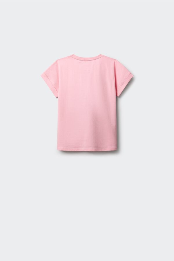 Springfield Kids T-shirt de manga curta "Lilo &Stich" menina rosa