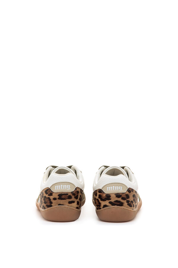 MTNG Sapatilhas barefoot estampado animal branco