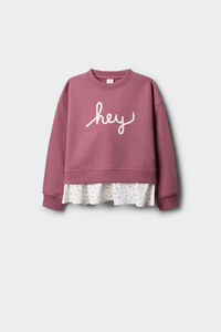 Springfield Kids Sweatshirt da garota "Hey".