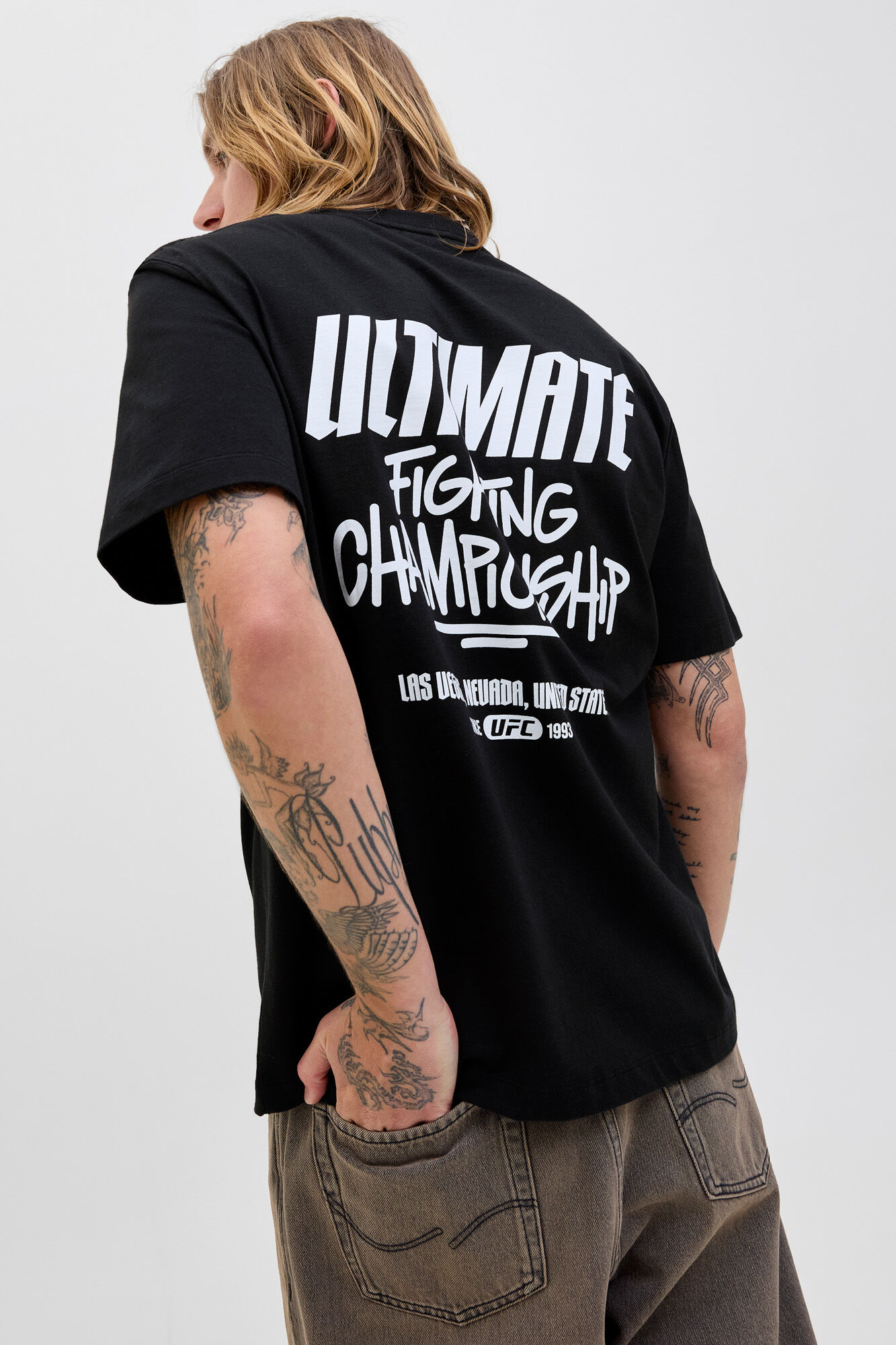 Jack & Jones T-shirt com estampa nas costas