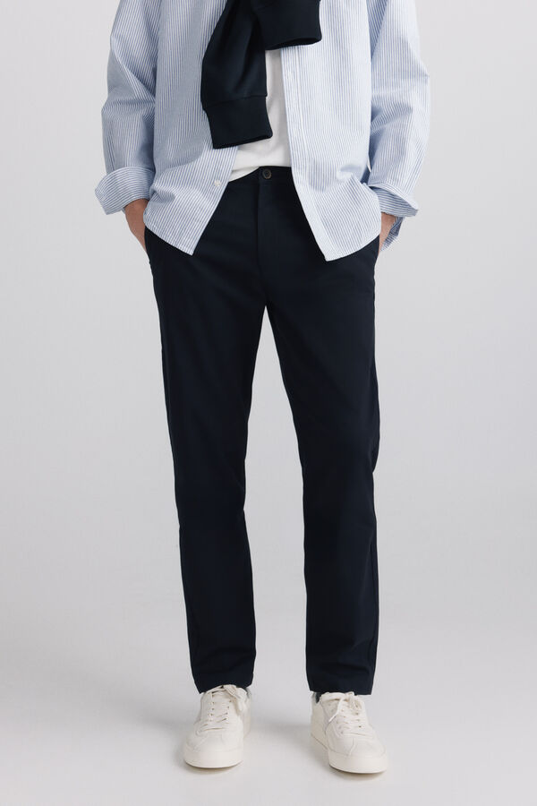 Springfield Cal&ccedil;as chino slim fit azul