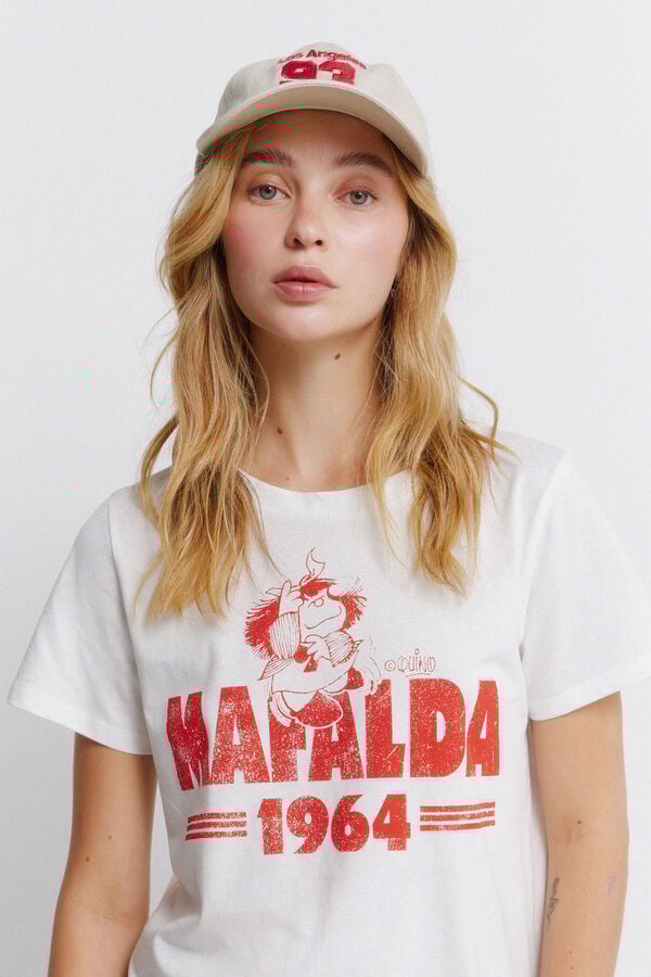 Springfield T-shirt "Mafalda" branco