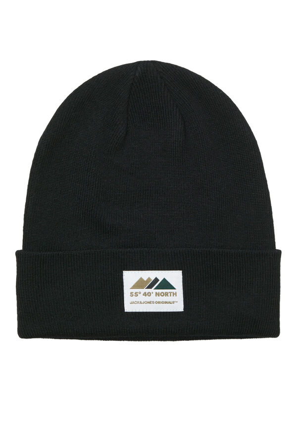 Springfield Gorro de malha preto