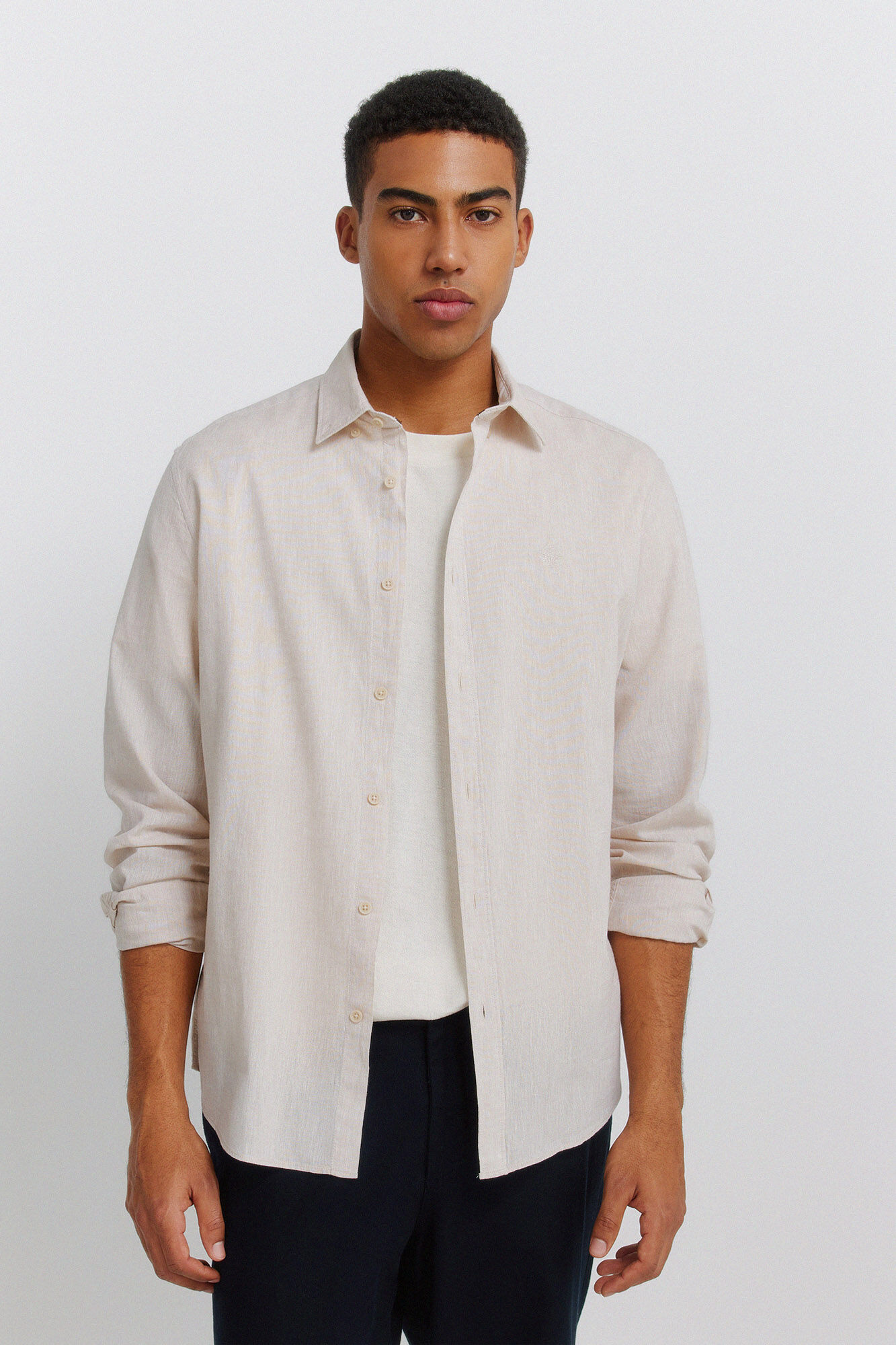 Springfield Camisa lino