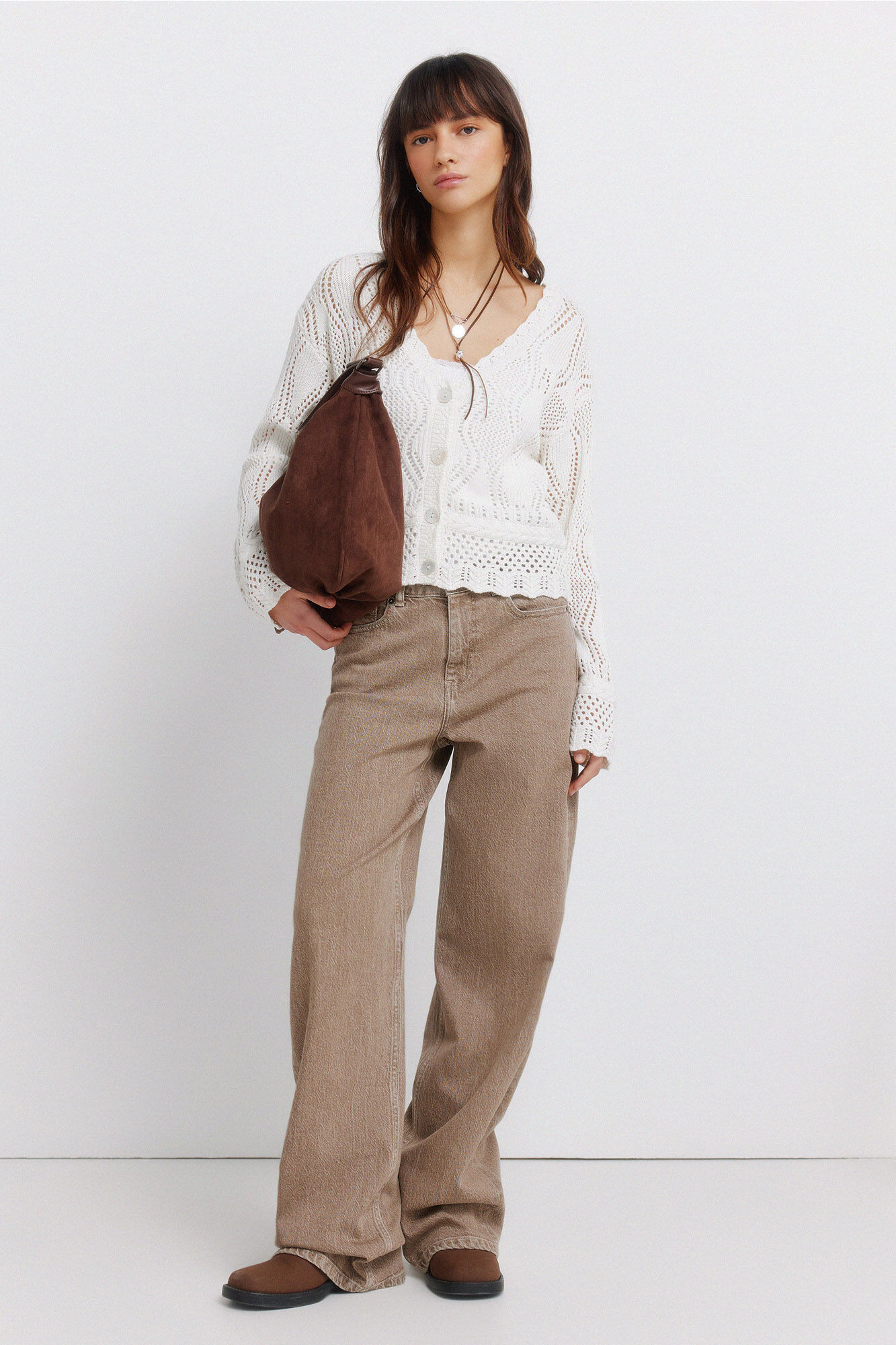 Springfield Cardigan pointelle