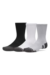 Under Armour Pack de 3 meias soquete branco