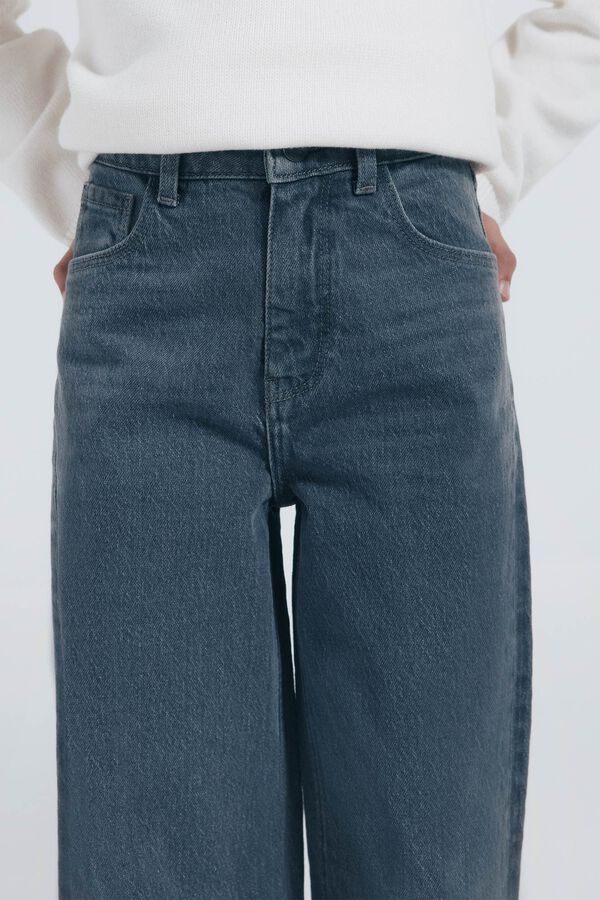 Springfield Kids Garota Estrela do Jeans cinzento