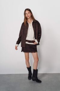 High Spirits saia de veludo