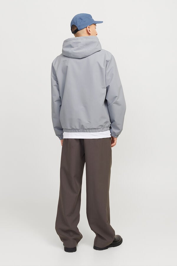 Jack & Jones Casaco de meia estação cinzento