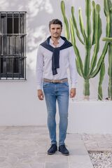 Celopman Cal&ccedil;a jeans skinny azul