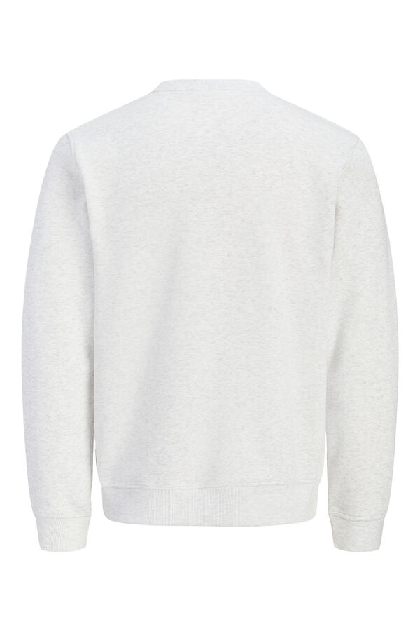 Jack & Jones Sweatshirt gola redonda branco