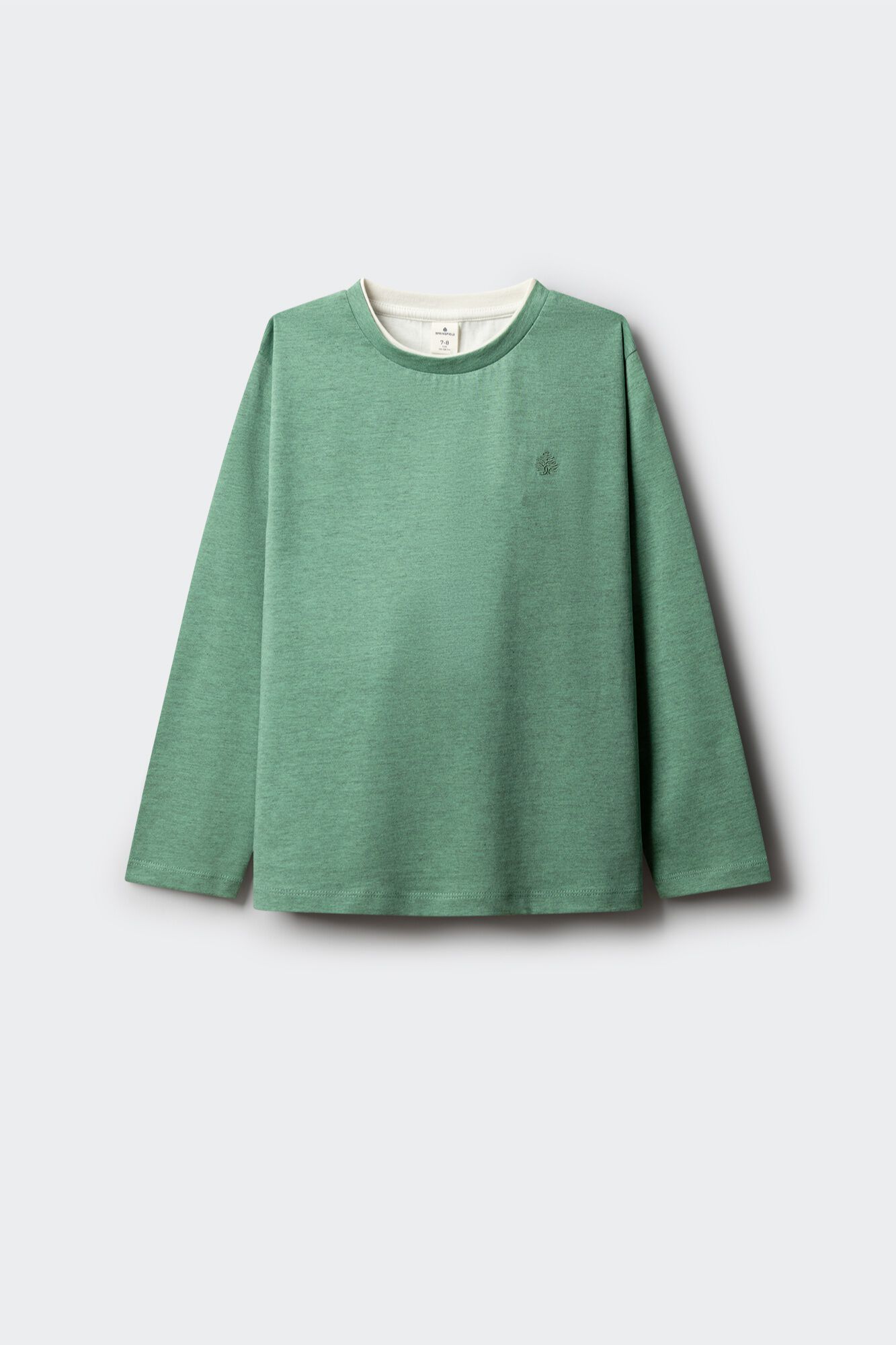 Springfield Kids T-shirt manga comprida b&aacute;sica para menino