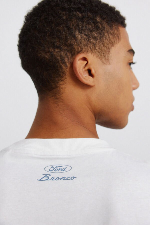 Springfield T-shirt Ford Bronco 1980 branco