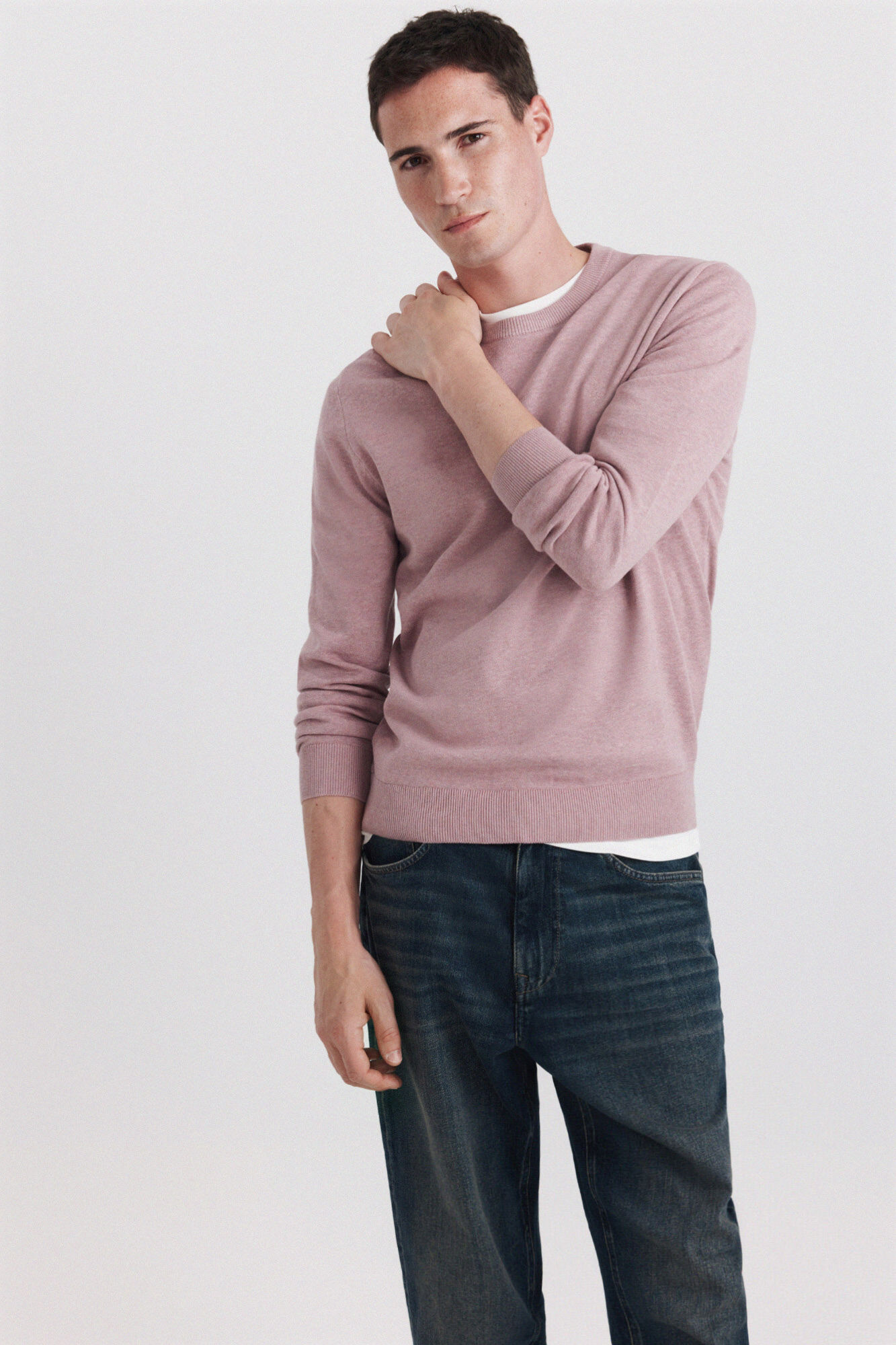 Springfield Camisola b&aacute;sica gola redonda