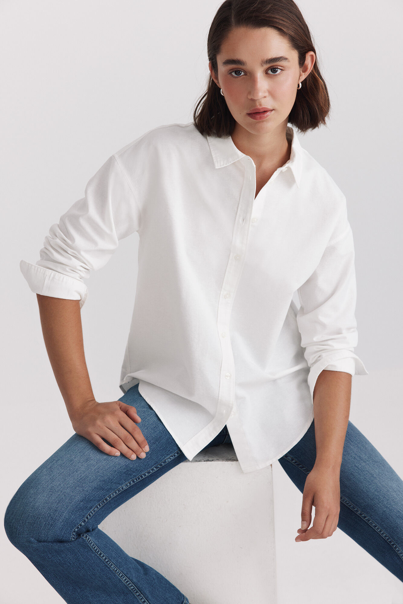 Springfield Camisa oxford oversize