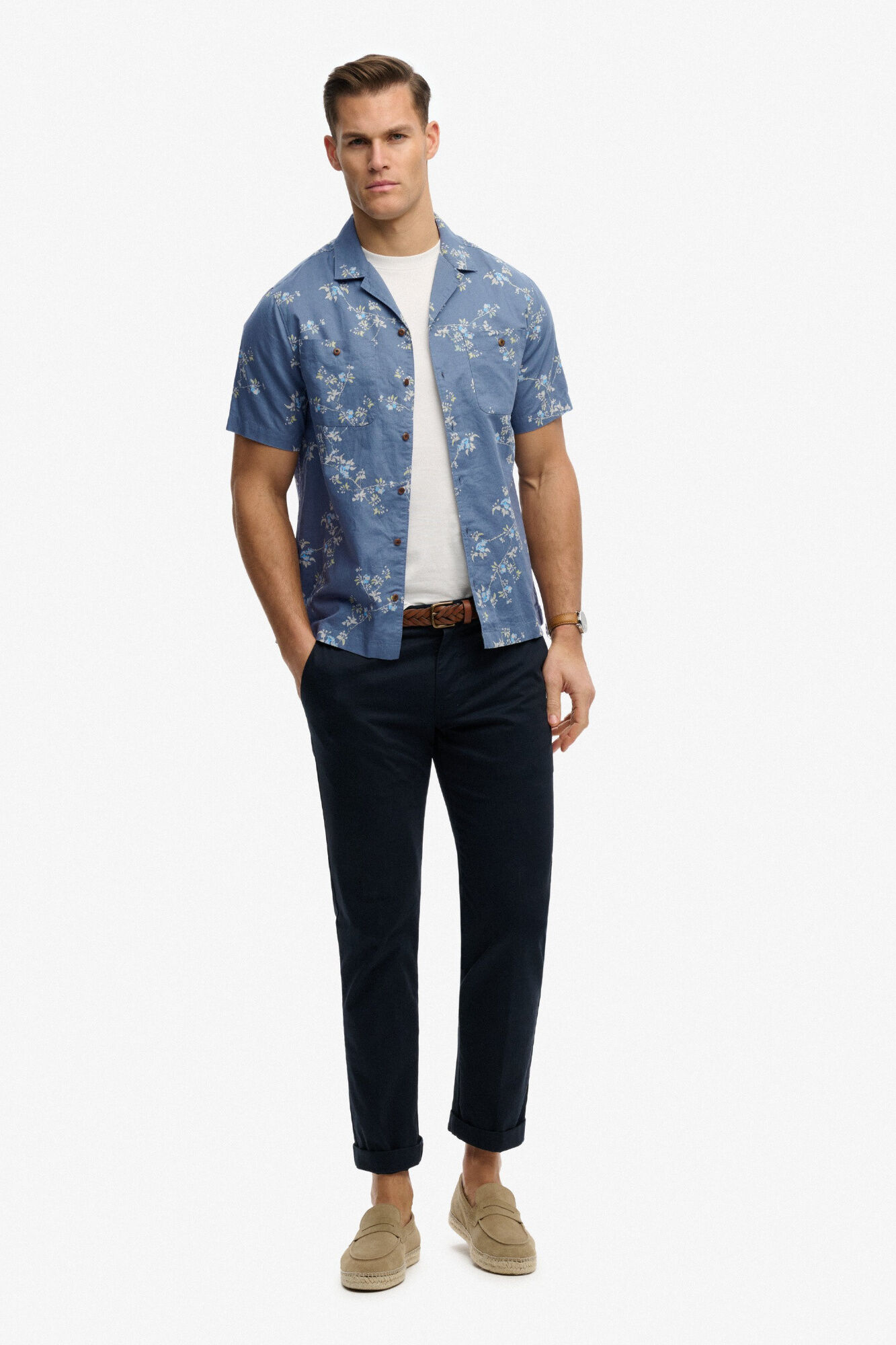 Superdry Camisa de manga curta estampada