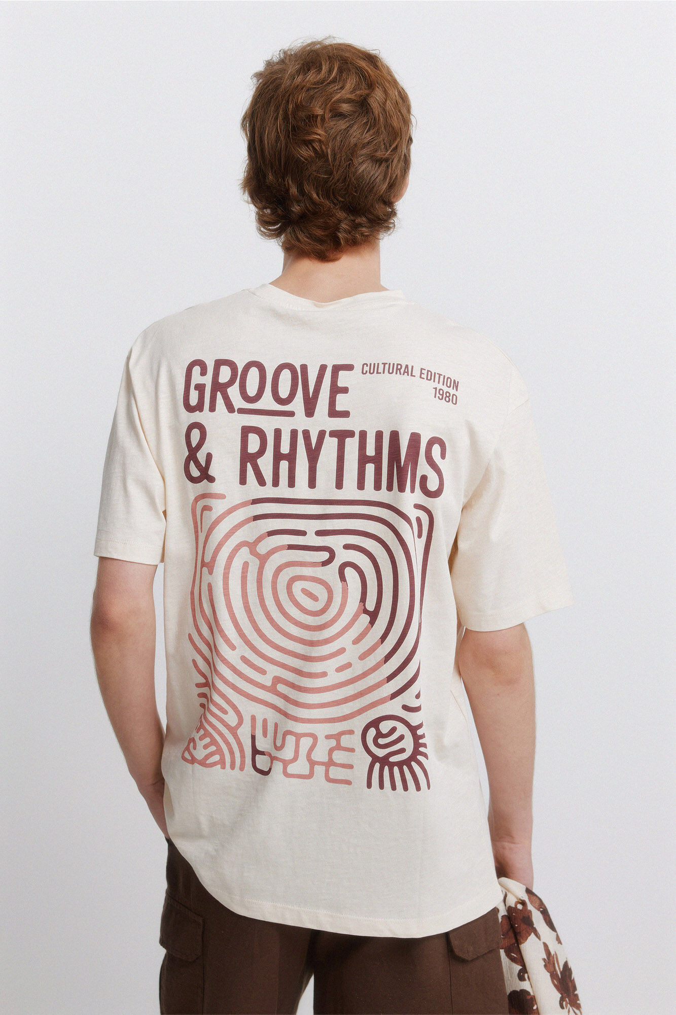 Springfield T-shirt groove slub