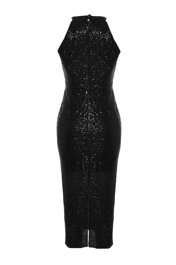 Trendyol Vestido de noite preto