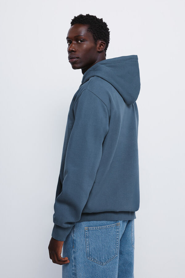 Springfield Capuz básico com sweatshirt  azul