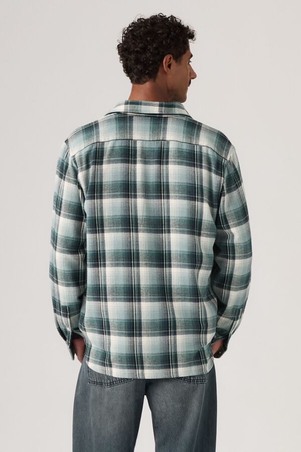 Levi's Camisa aos quadrados branco