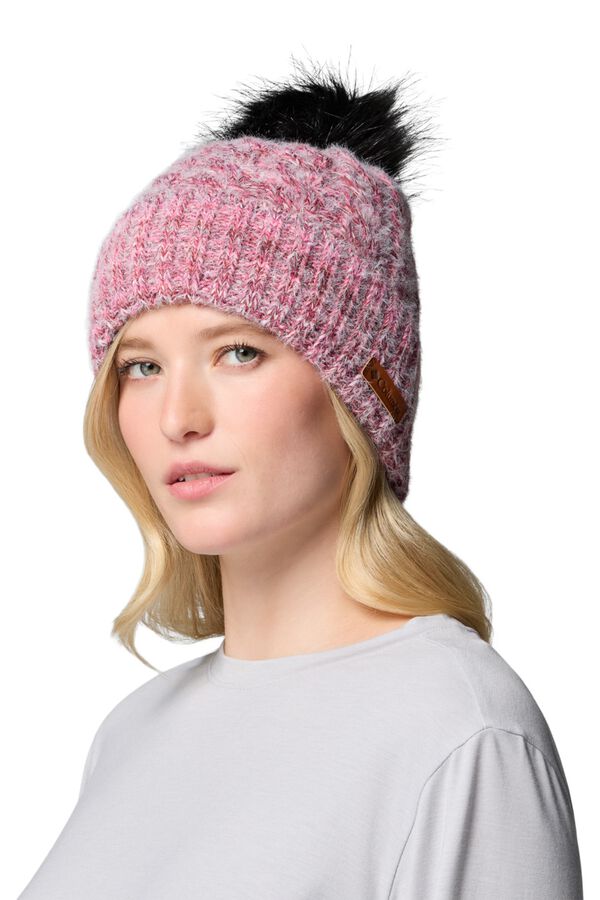 Columbia Bon&eacute; polar com pompom rosa