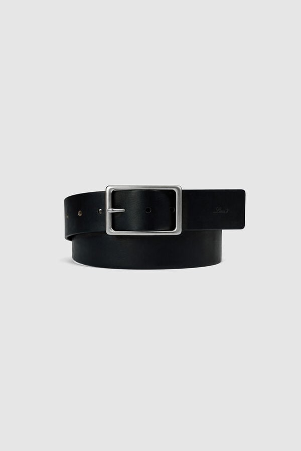 Levi's Cinto de pele preto