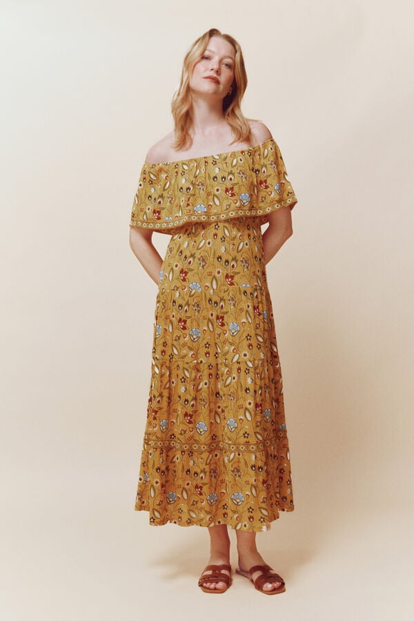 Springfield Santorini dress printed