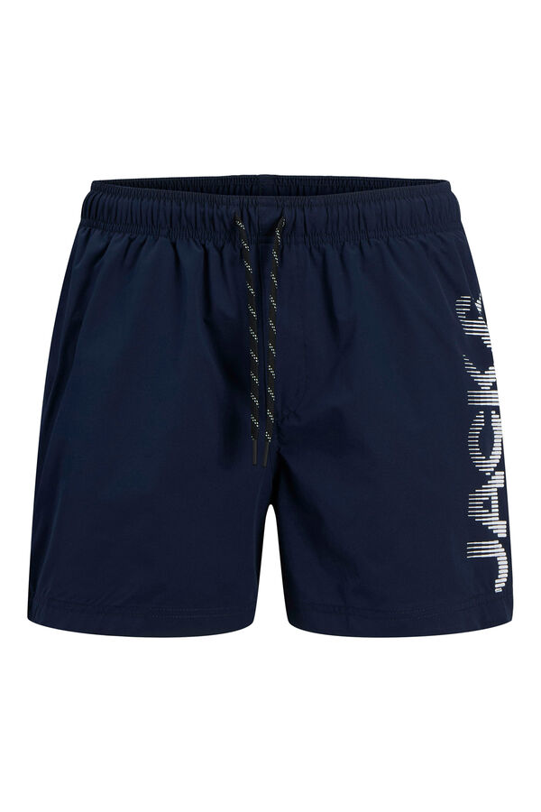 Jack & Jones PLUS Maiô PLUS regular fit azul