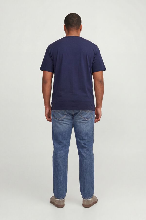 Jack & Jones PLUS Jeans slim cinco bolsos azul