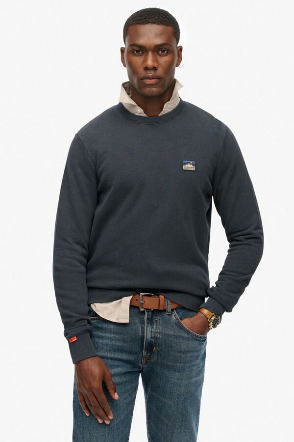 Superdry Sweatshirt Great Outdoors Emb RLXD  azul