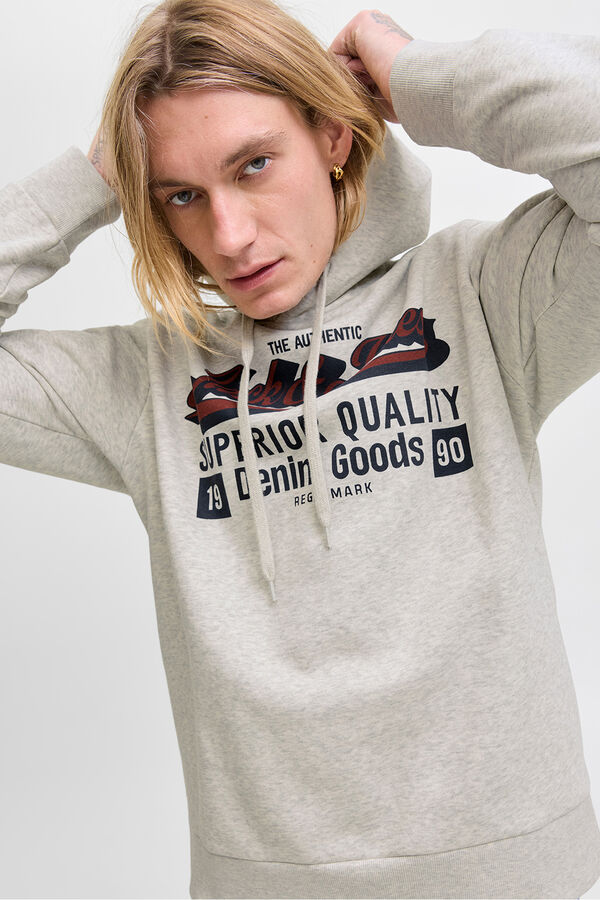 Jack & Jones Sweatshirt de regular fit branco