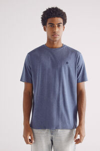 Springfield T-shirt colorida com microriscas