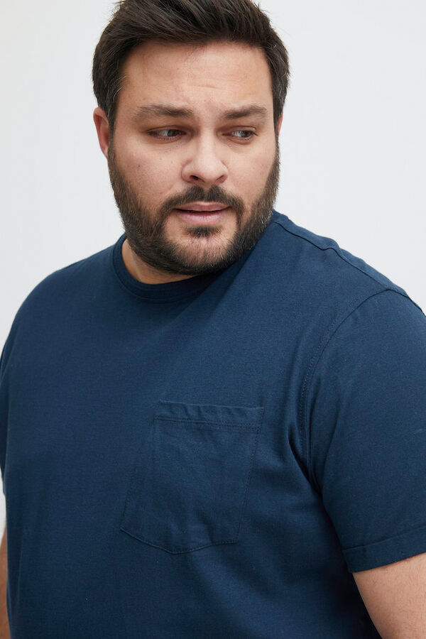 Blend PLUS Camisola de manga curta azul