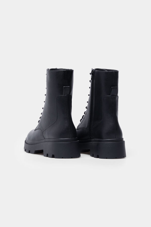 Springfield Military style ankle boot black