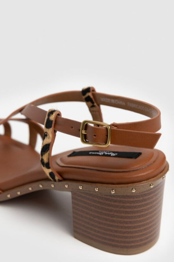 Pepe Jeans Sand&aacute;lias de tiras com fivela cru