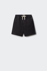 Springfield Kids Kids knit chino Bermuda shorts black