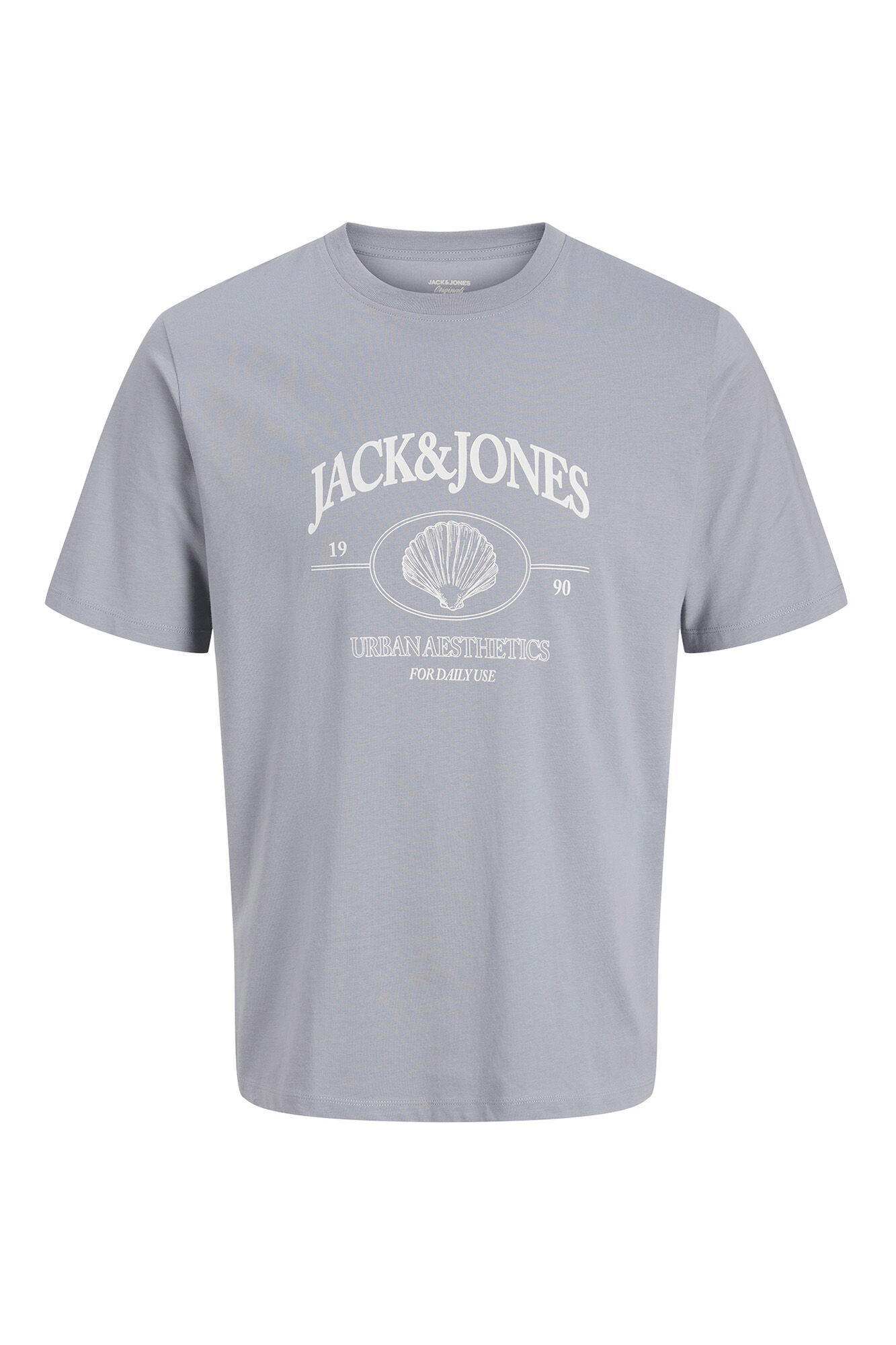 Jack & Jones PLUS T-shirt manga curta em algod&atilde;o