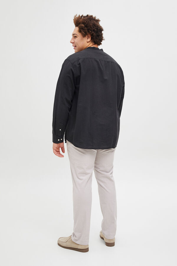 Jack & Jones PLUS Camisa slim fit PLUS preto