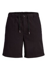 Jack & Jones Relaxed jogger Bermuda shorts black