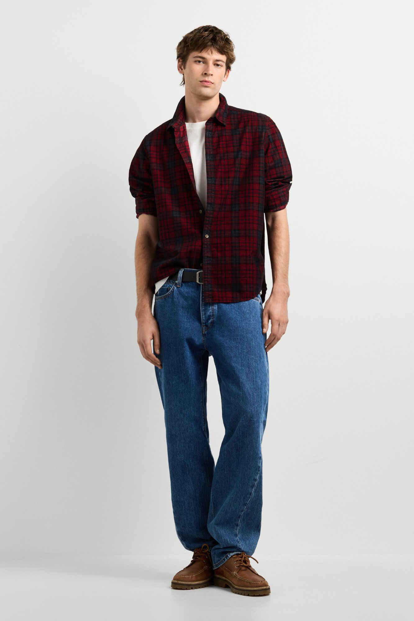 Pepe Jeans Camisa de pana manga larga