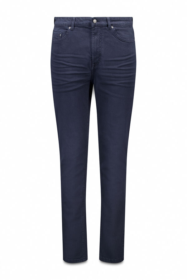 Springfield Calça slim fit com 5 calça azul